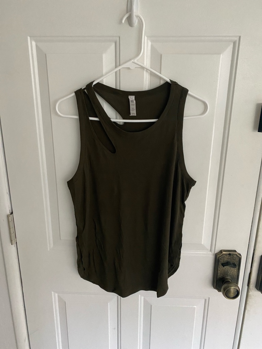 ALO Yoga Peak Long Ribbed Thank Top